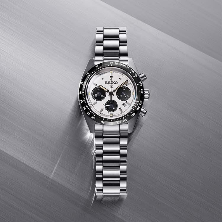 SEIKO WATCH PROSPEX SPEEDTIMER SOLAR 1969 RECREATION 39MM SSC813P1