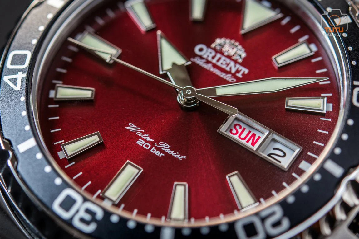 ORIENT MAKO iii KAMASU RED 42mm RA-AA0003R