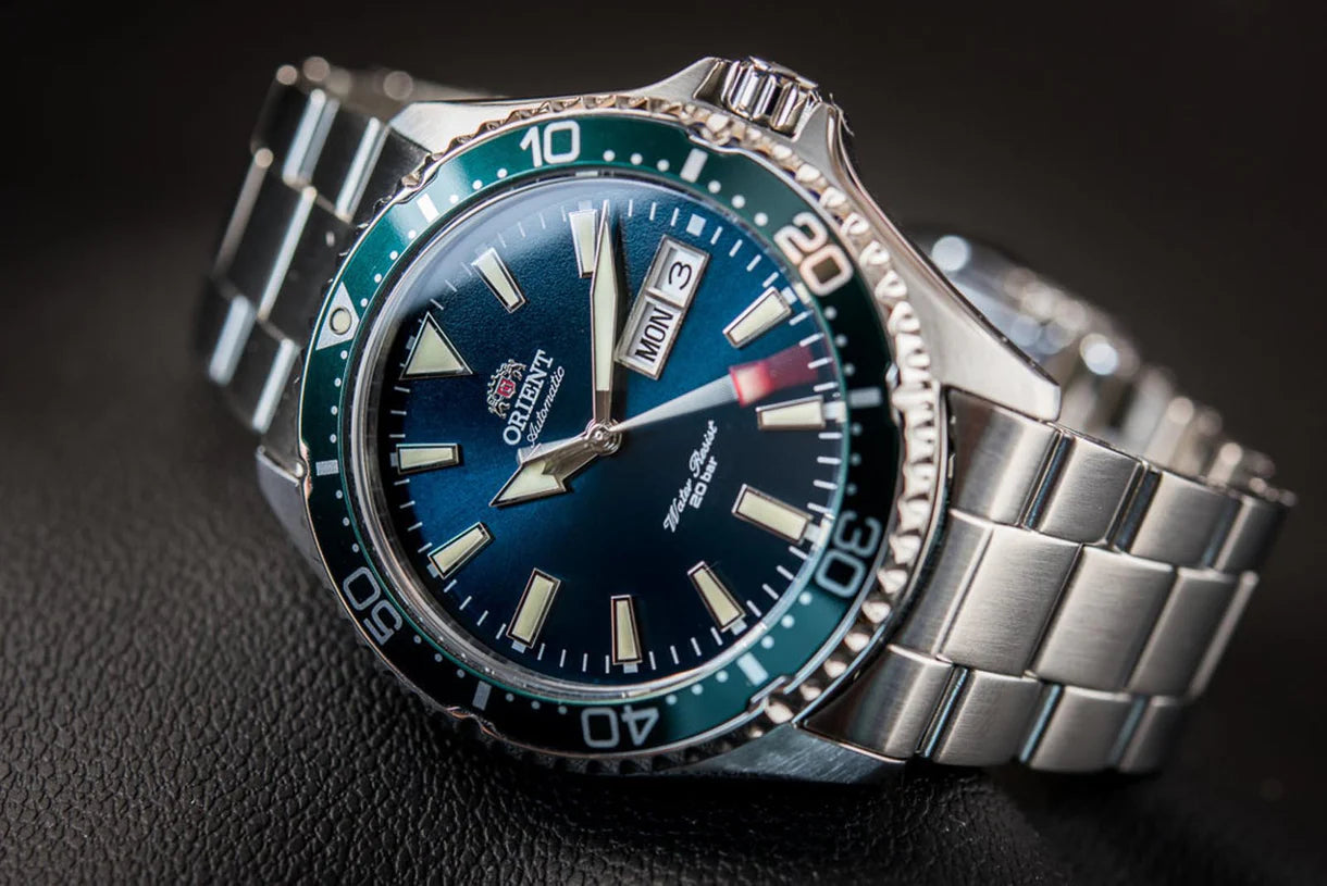 ORIENT MAKO iii KAMASU GREEN 42mm RA-AA0004E