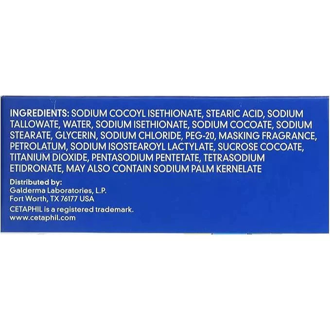Cetaphil Gentle Cleansing Bar 4.50 Oz (3 to 12)