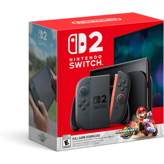Nintendo Switch 2 + Mario Kart World Bundle (SG Local set with physical game card)