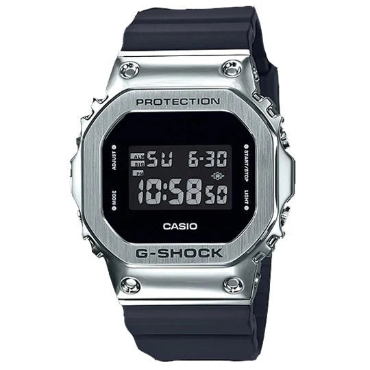 CASIO G-SHOCK WATCH STEEL BEZEL GM-5600U-1DR