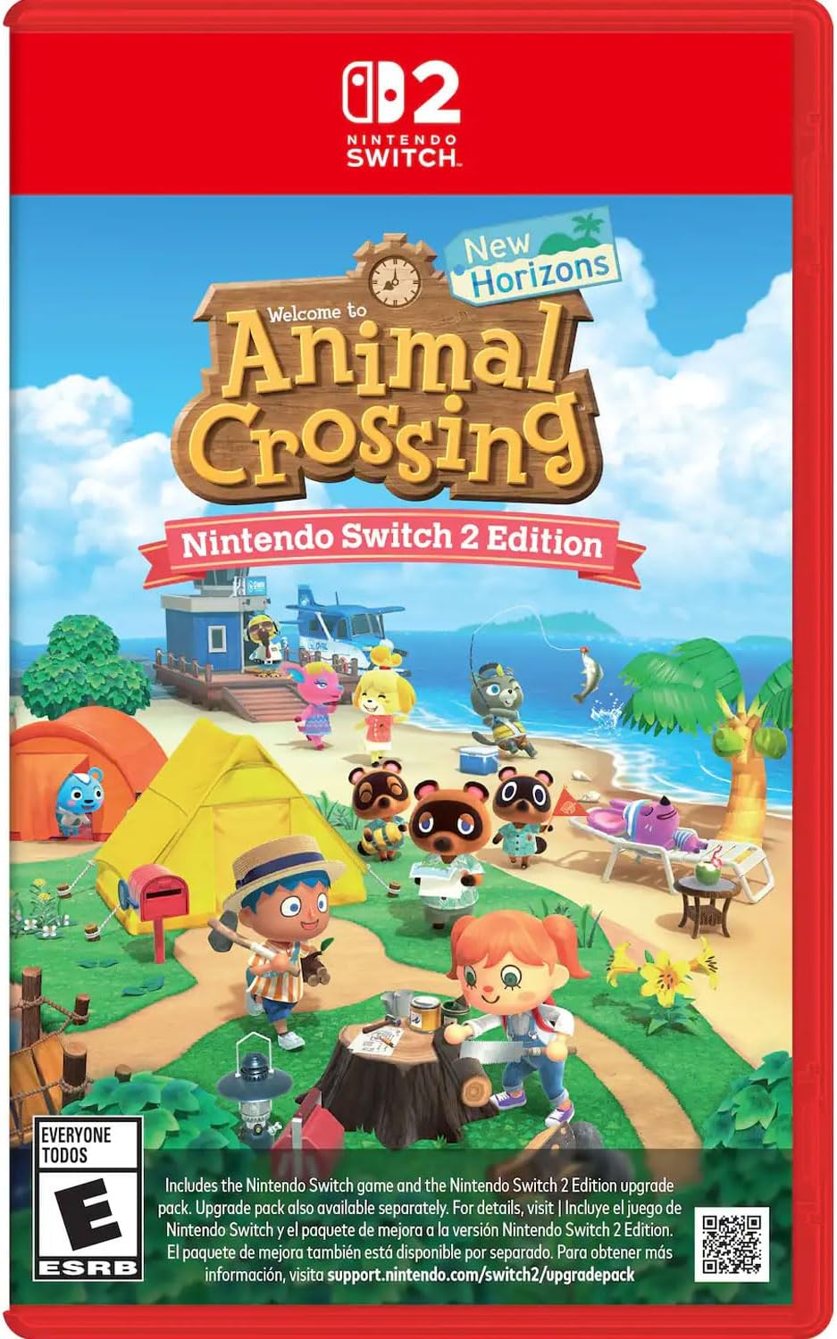 Animal Crossing: New Horizons - Nintendo Switch 2 (Physical Game Card)