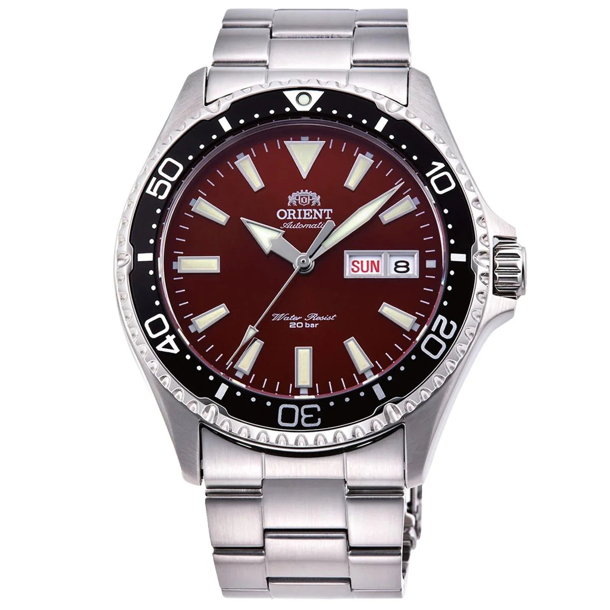ORIENT MAKO iii KAMASU RED 42mm RA-AA0003R