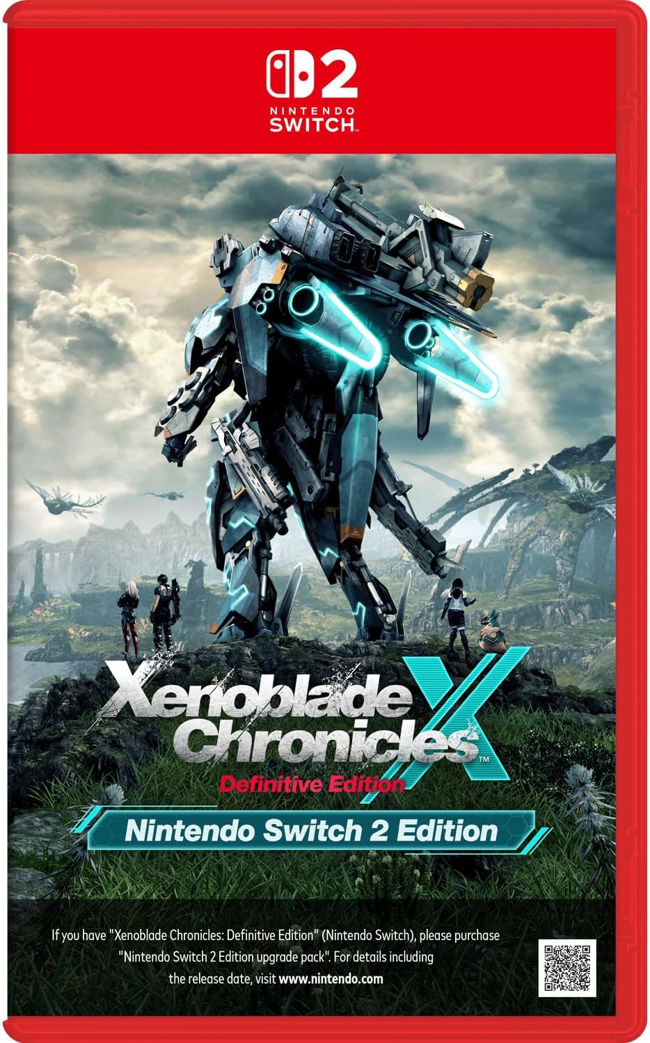 Xenoblade Chronicles X Definitive Edition – Nintendo Switch 2 (Physical Game Card)
