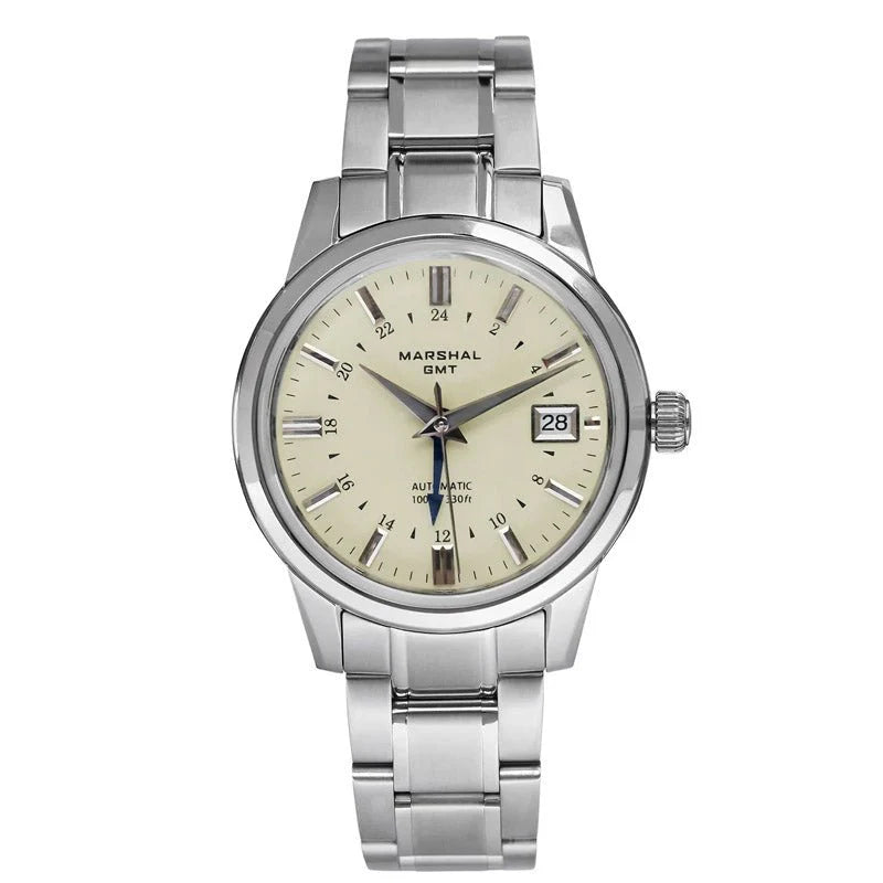 MARSHAL WATCH Men Classic 1446GMT9 (Blu)