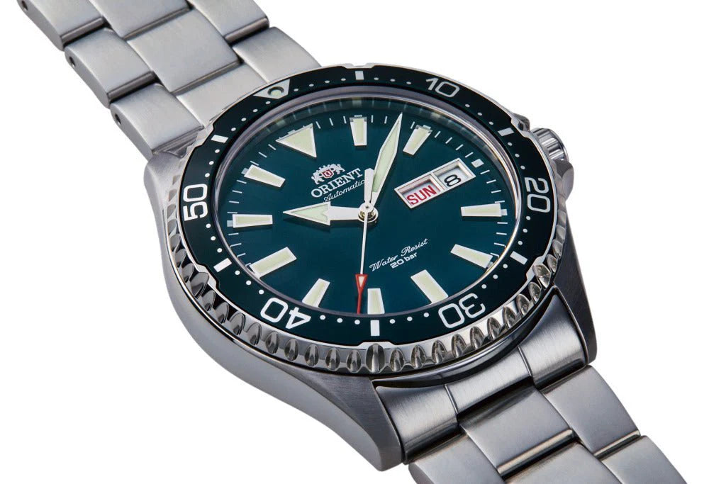 ORIENT MAKO iii KAMASU GREEN 42mm RA-AA0004E
