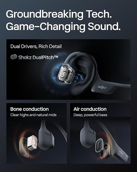 Shokz OpenRun Pro 2 Mini – SG Local Set | 2-Year Warranty | Bone Conduction Sports Headphones | Brand New Sealed