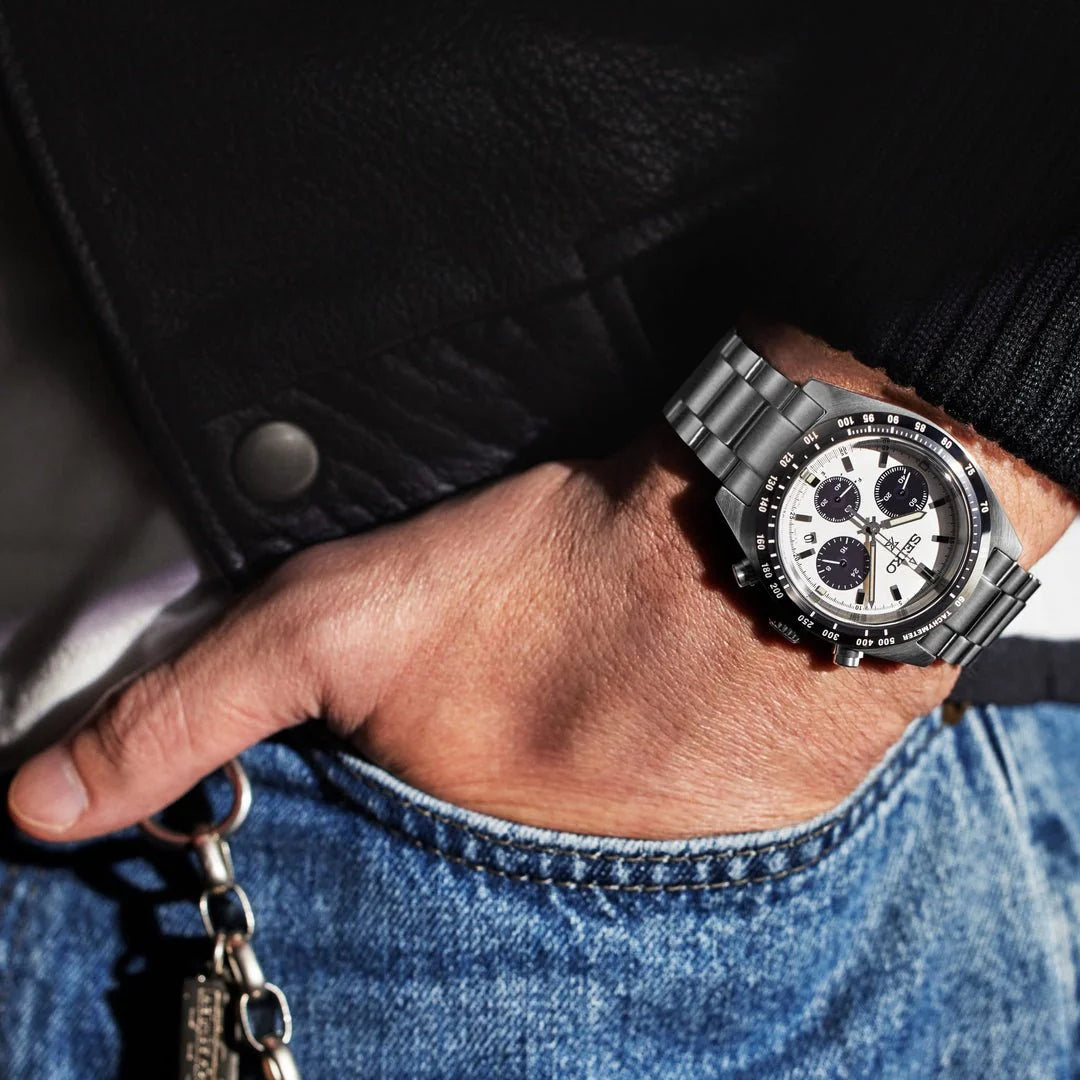 SEIKO WATCH PROSPEX SPEEDTIMER SOLAR 1969 RECREATION 39MM SSC813P1