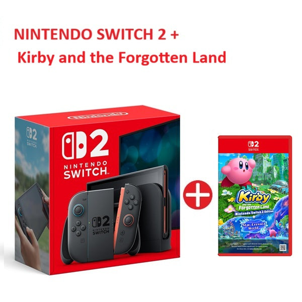 Nintendo Switch 2 + Kirby and the Forgotten Land - Nintendo Switch 2