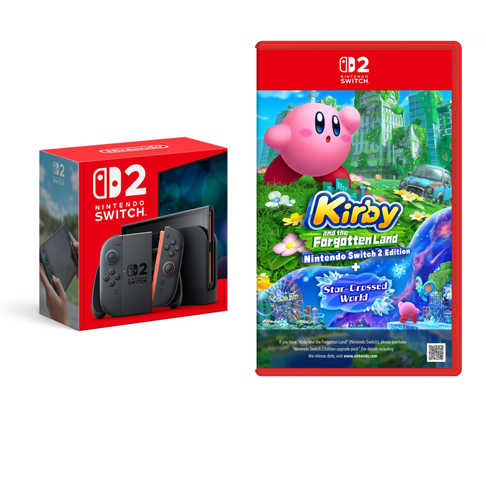 Nintendo Switch 2 + Kirby and the Forgotten Land - Nintendo Switch 2
