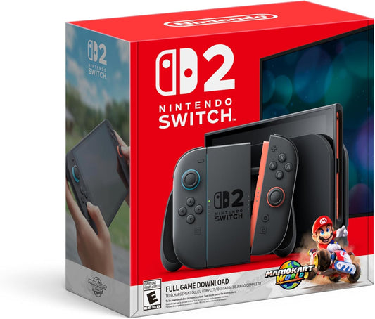 Nintendo Switch™ 2 + Mario Kart World Bundle (SG Local with physical game card)